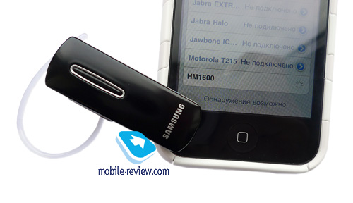 Обзор Bluetooth-гарнитуры Samsung HM1600