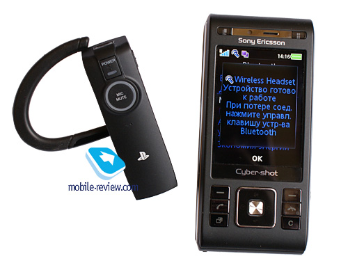 Обзор Bluetooth-гарнитуры Sony PS3 Headset