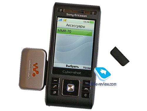 Обзор аксессуаров Sony Ericsson IM-502, MMR-70