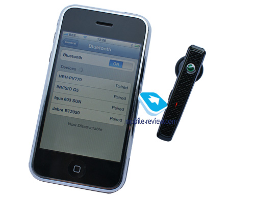 Обзор Bluetooth-гарнитуры SonyEricsson PV770