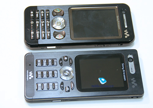 Sony Ericsson W880i Walkman Mobile phone menu browse, ringtones