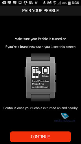   Pebble Steel Watch