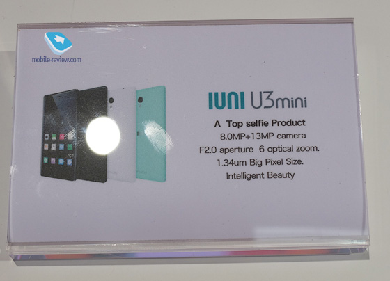 MWC 2015. Gionee S7  IUNI U3 mini