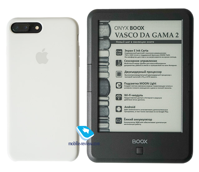 Обзор электронной книги Onyx Boox Vasco Da Gama 2
