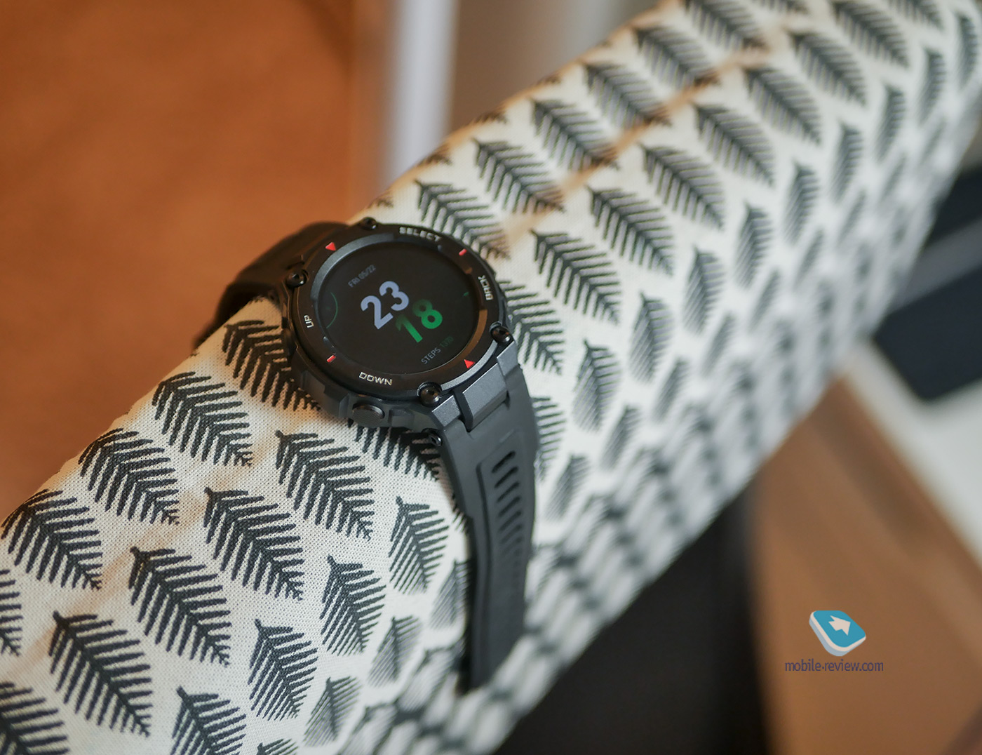 Review of the fitness watch Amazfit T-Rex