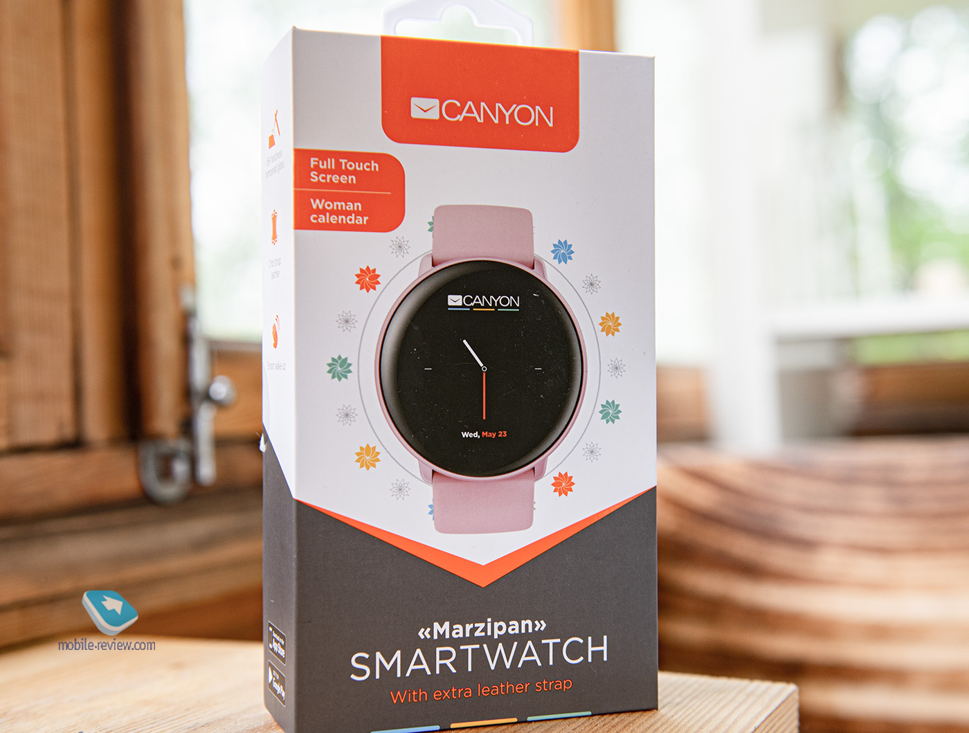 Review of smart watches Canyon Marzipan