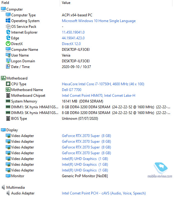 Dell G7 17 review: a versatile powerful laptop