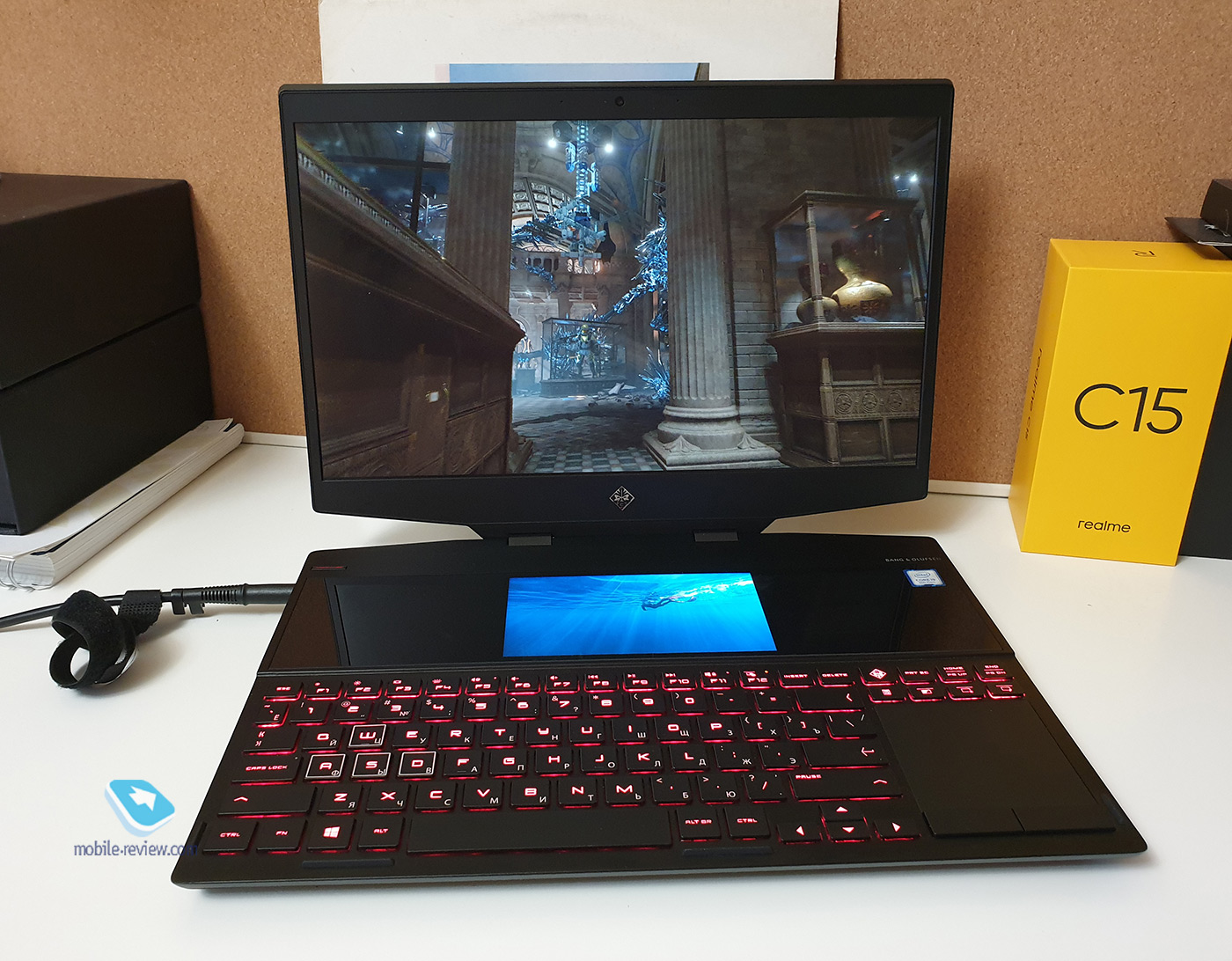 HP OMEN X 2S: Dual Displays and Power