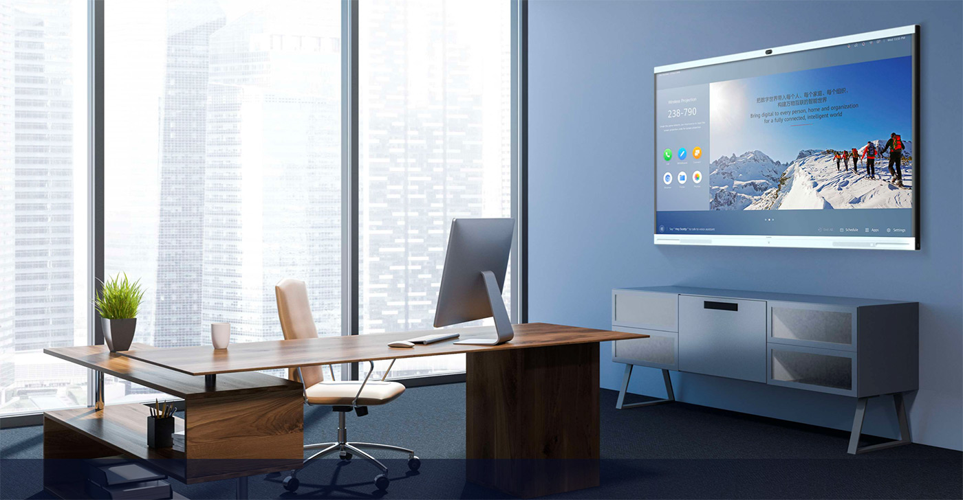 Huawei IdeaHub - smart video communication, interactive dashboard for offices