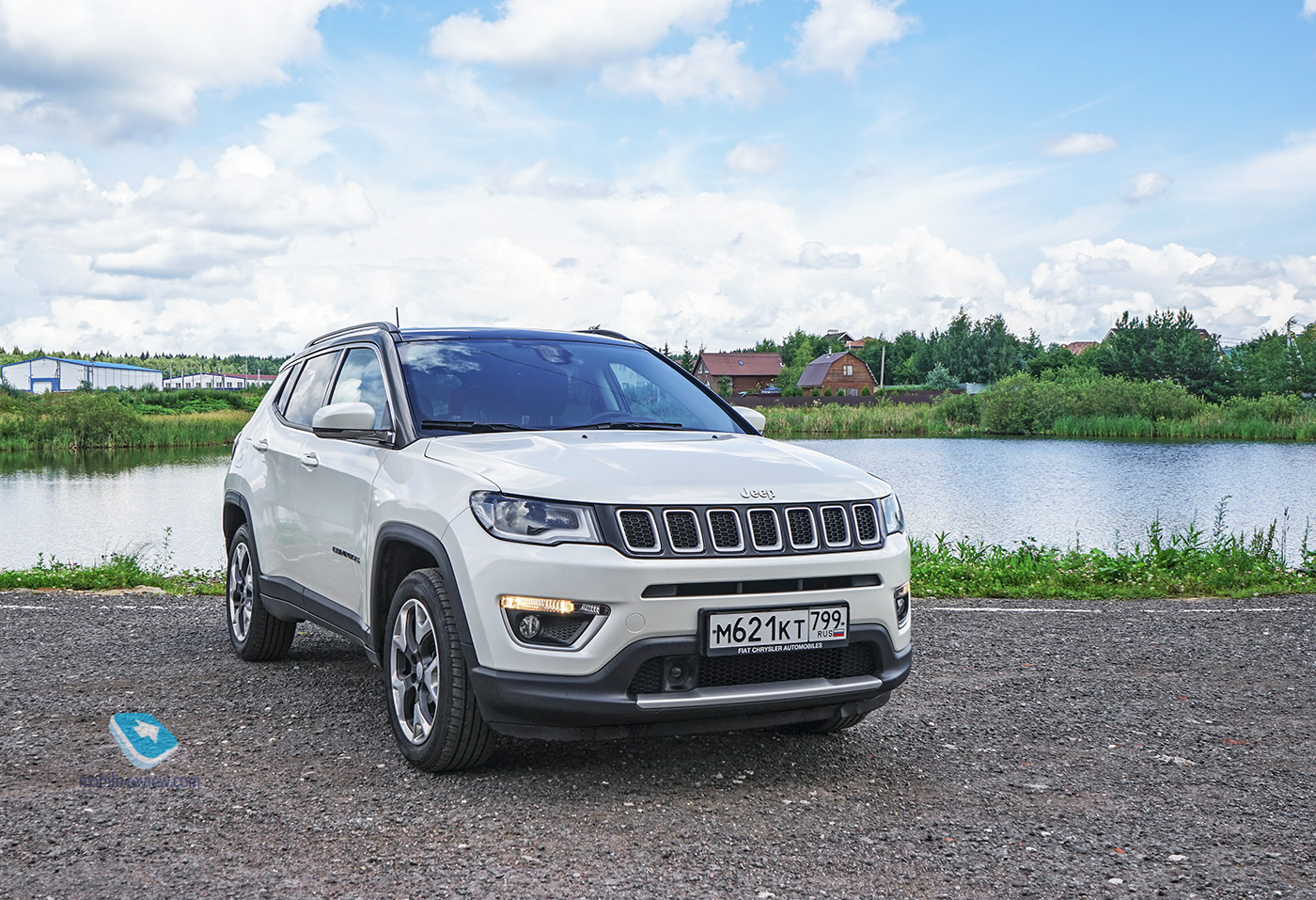 Jeep Compass test. American crossover