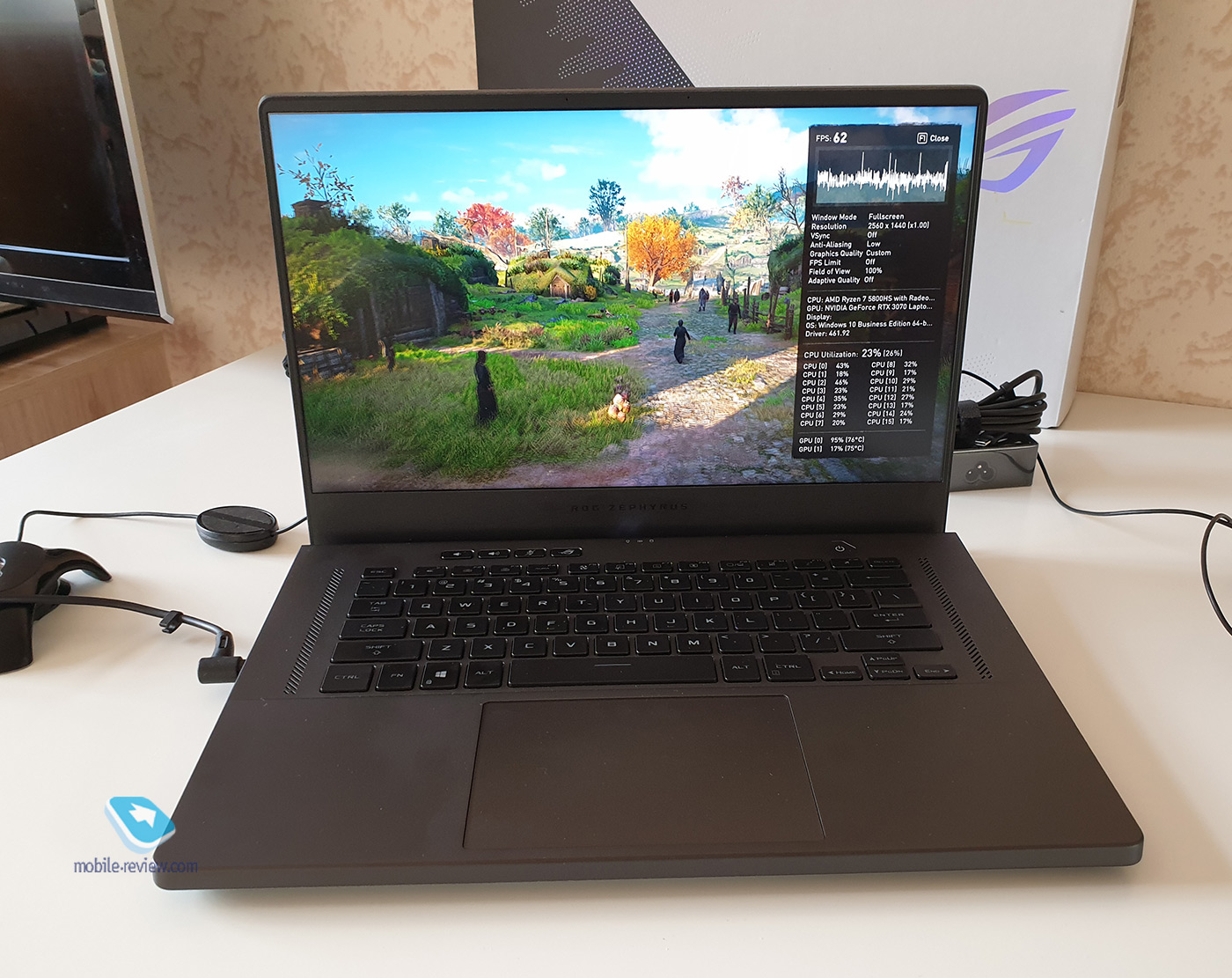 Asus Rog Zephyrus G15: how Nvidia + AMD performed a miracle