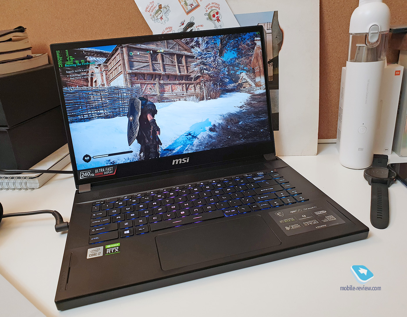 Test: what can the Nvidia GeForce RTX 3080 do in a laptop?