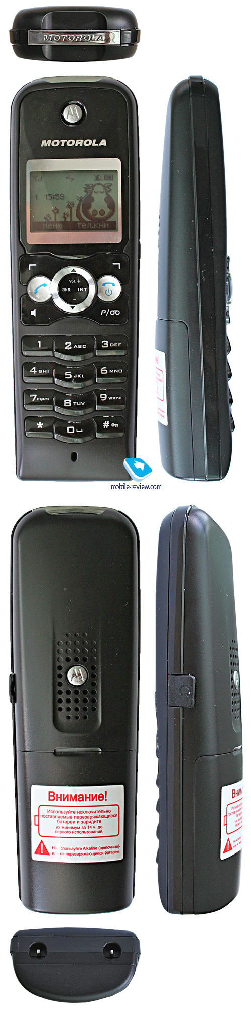 Обзор DECT-телефона Motorola ME 7158