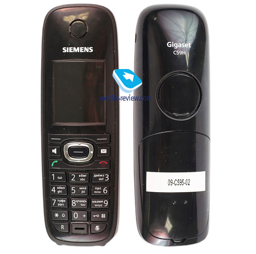 Обзор DECT-телефона Siemens Gigaset C595