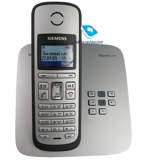 Обзор DECT-телефона Siemens Gigaset C385