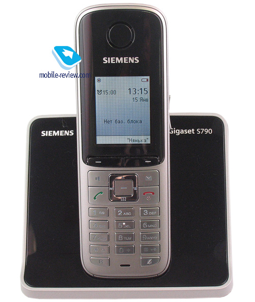 Обзор DECT-телефона Siemens Gigaset S790
