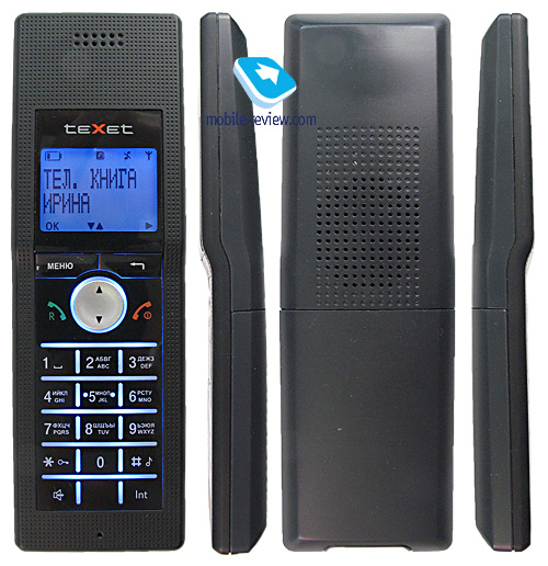 Обзор DECT-телефона Texet TX-D8100A