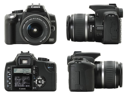 Обзор цифровой фотокамеры Canon 350D