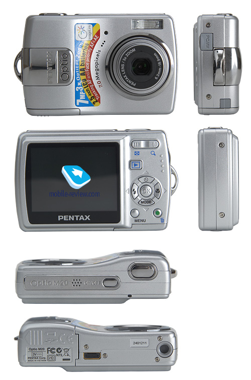 Обзор фотокамеры Pentax Optio M20