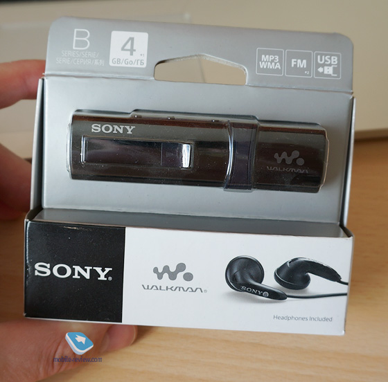 MP3- Sony NWZ-B183F