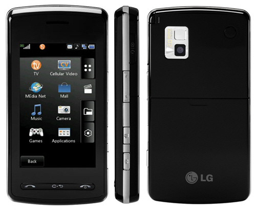 Мобильный телефон LG Vu, созданный для оператора AT&T, позиционируется как
