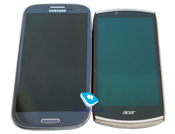 Acer CloudMobile S500  Samsung Galaxy S3