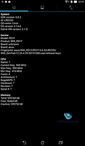 Asus ZenPad C7.0 (Z170CG)  8.0 (Z380KL)
