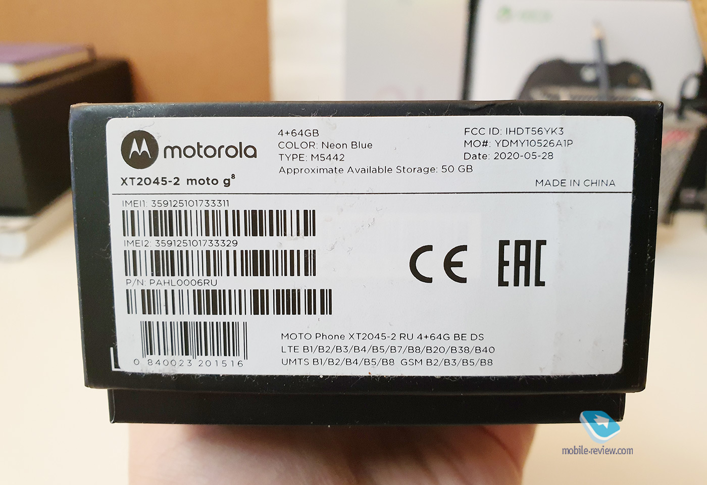 Motorola Moto G8 review for 11 rubles