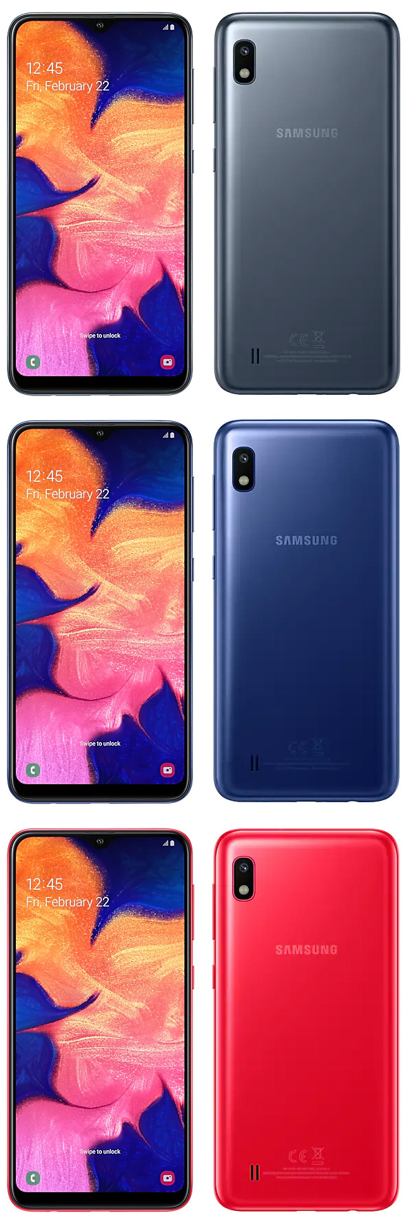    -  Samsung Galaxy A10 (SM-A105F/DS)