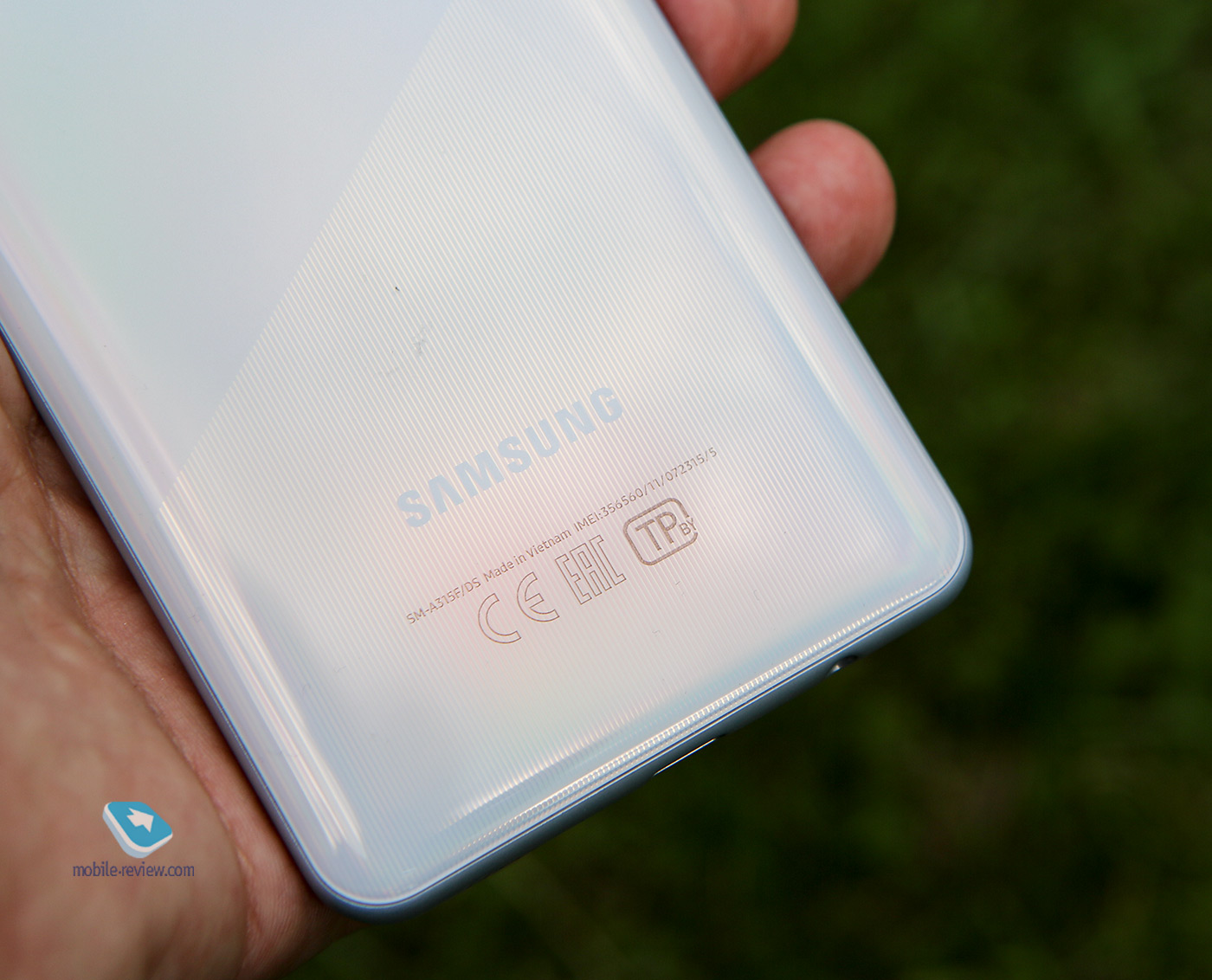 Smartphone review Samsung A31 (SM-A315F / DS)
