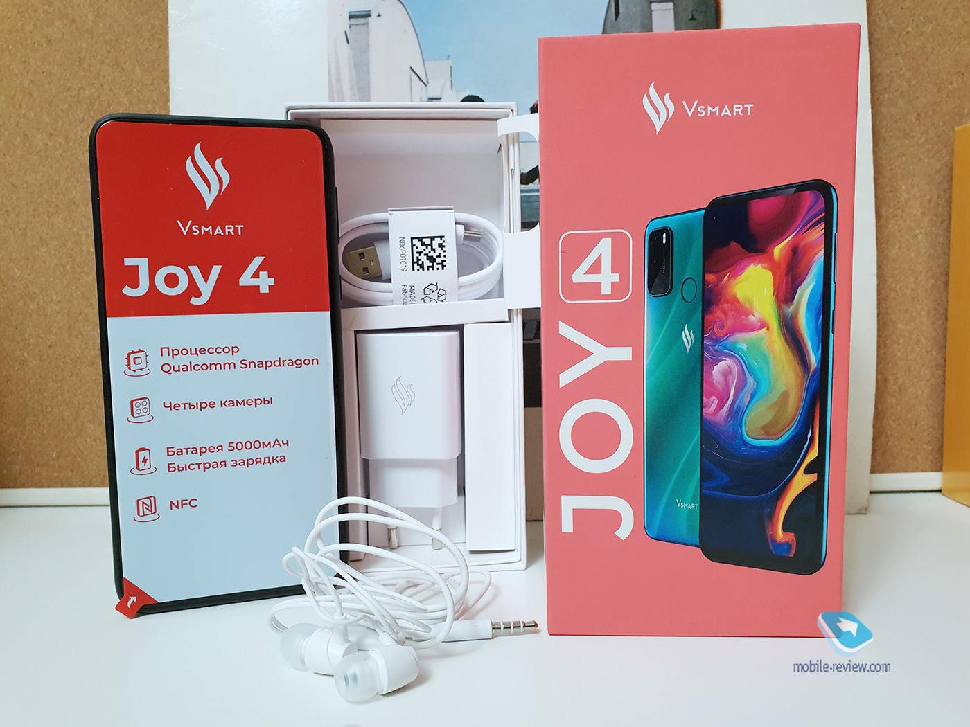 Vsmart Joy 4 review: NFC and Snapdragon 665 for 10 rubles