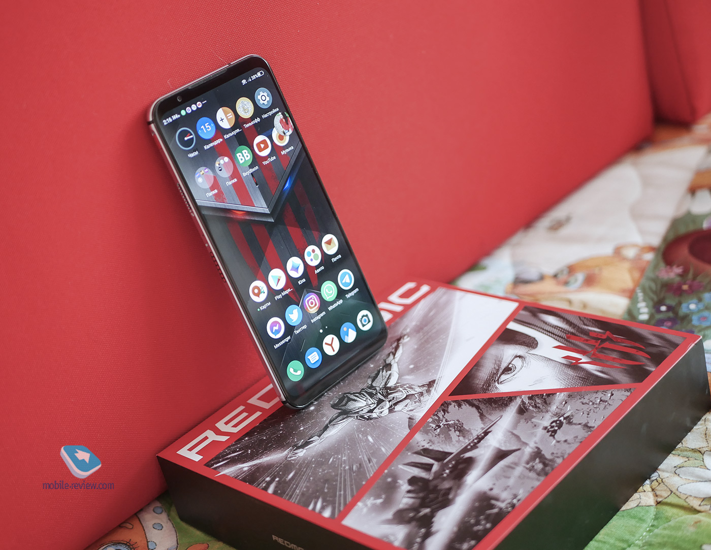 Review of the gaming smartphone RedMagic 5S from ZTE - you definitely won't lose!