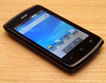 Acer Z110: недорогой смартфон с двумя SIM