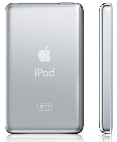 80gb Ipod Classic. The 80GB iPod