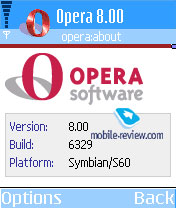 Опера – новая версия браузера для мобильных телефонов на базе Symbian S60