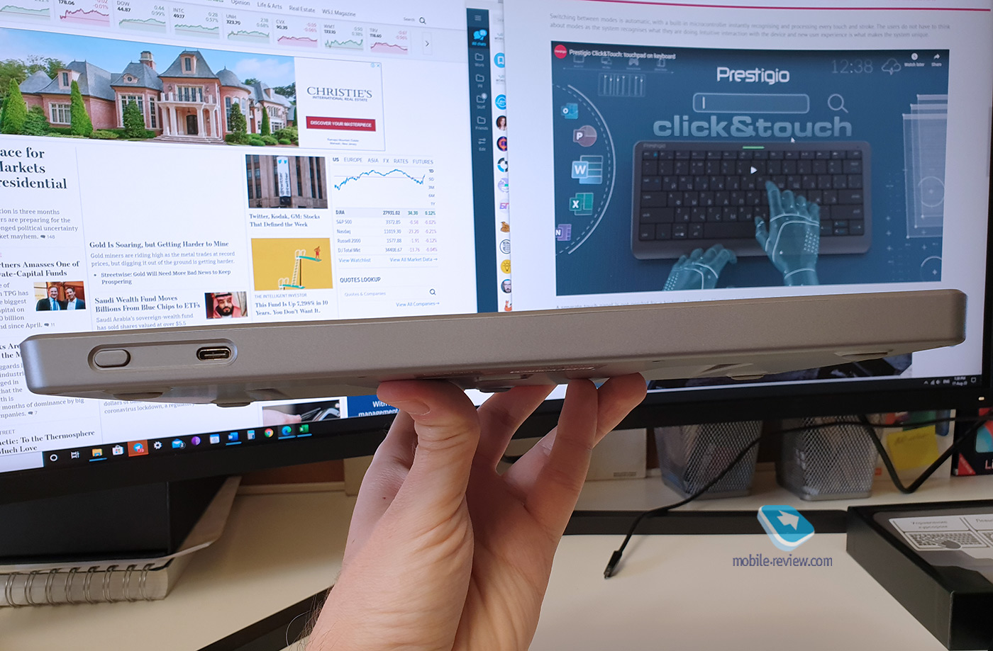    Android Tv  : Prestigio Click & Touch