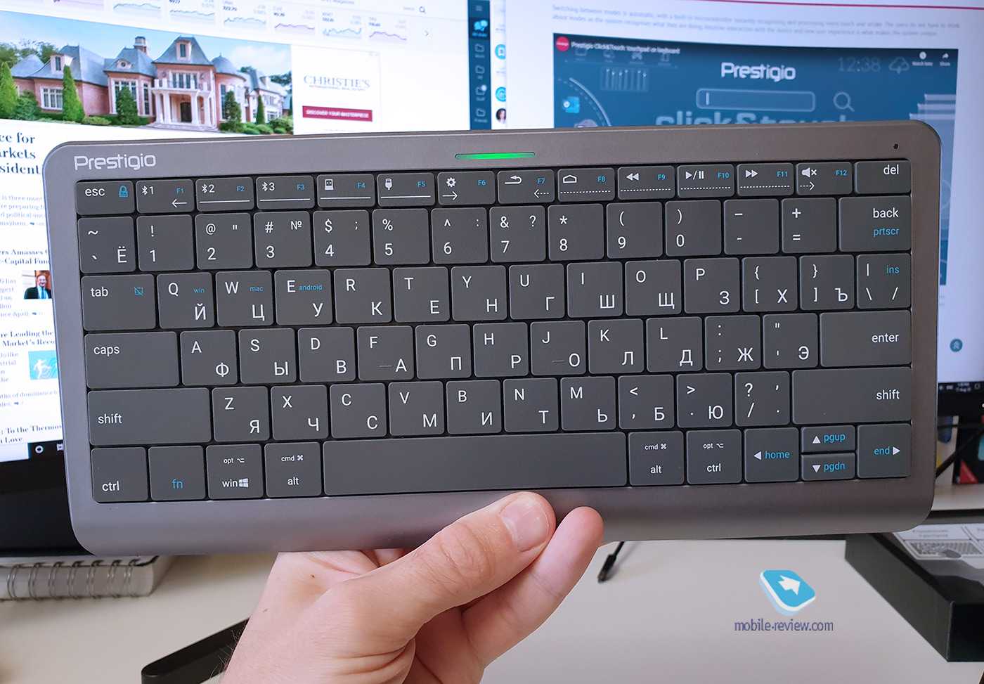    Android Tv  : Prestigio Click & Touch