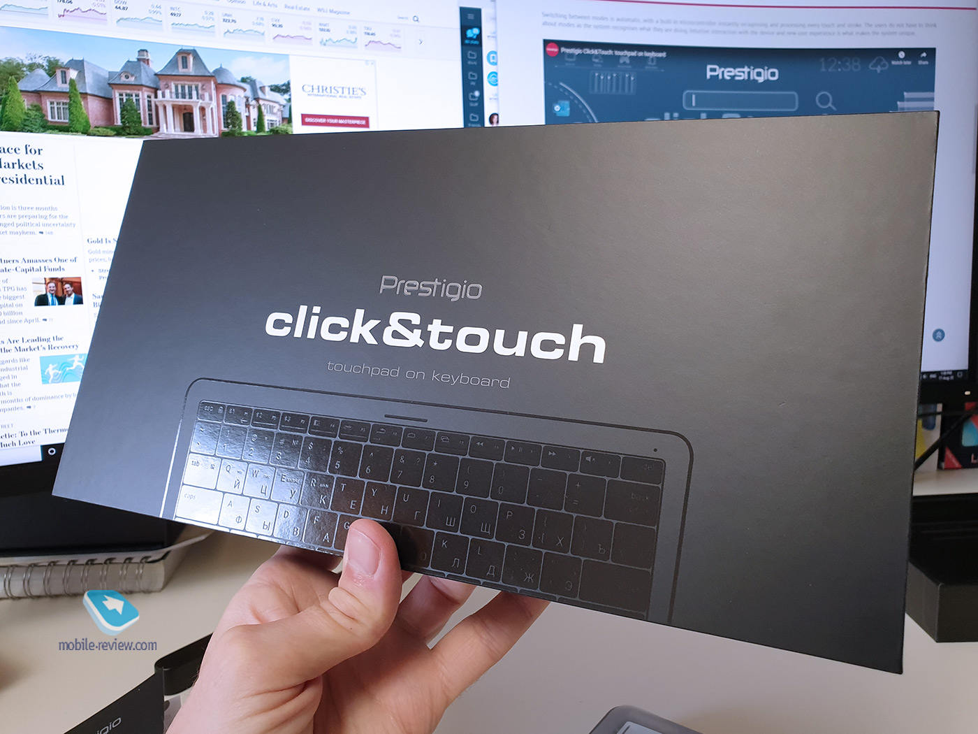   Android Tv  : Prestigio Click & Touch