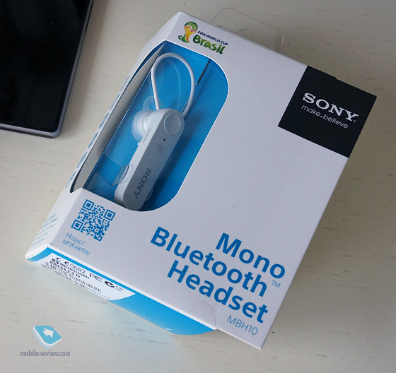 Mobile review Bluetooth Sony MBH 10