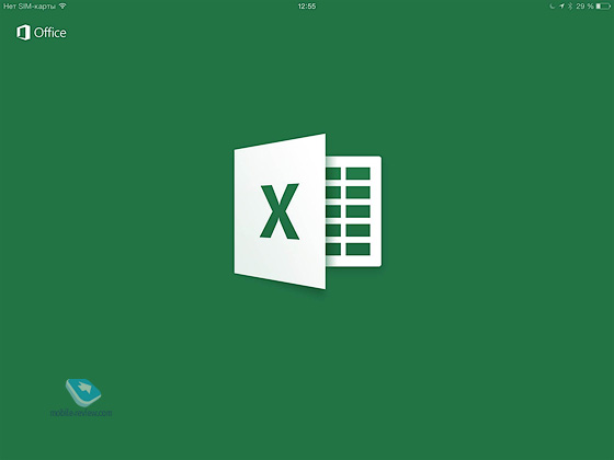 MS Office  iPad