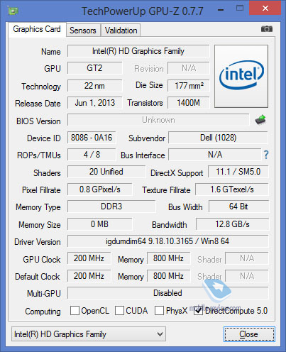 Dell Inspiron 15 (3537)