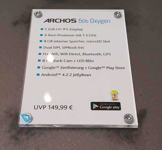 Archos 50b Oxygen