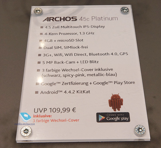 Archos 45c Platinum