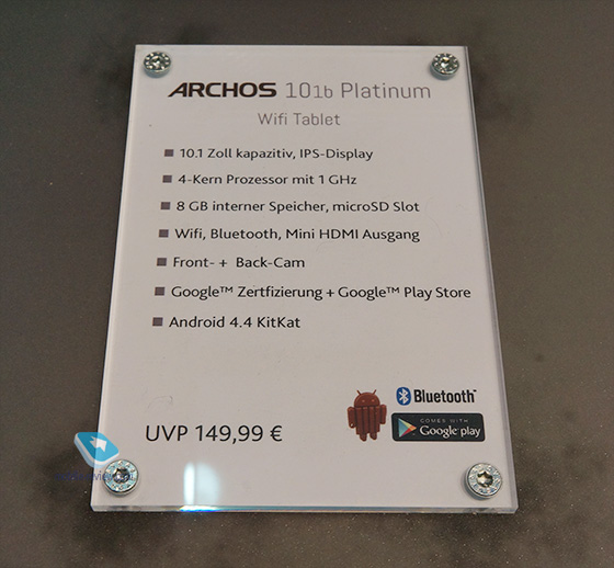 Archos 101b Platinum