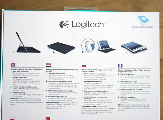 Logitech Ultrathin Keyboard Folio  iPad Air