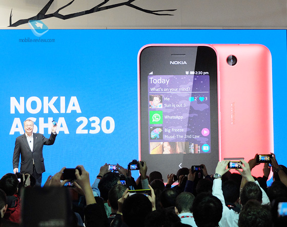 MWC 2014. Nokia Asha 230