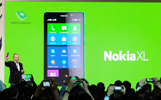 MWC 2014. Nokia X