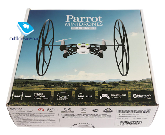 Parrot   Rolling Spider,  Sumo