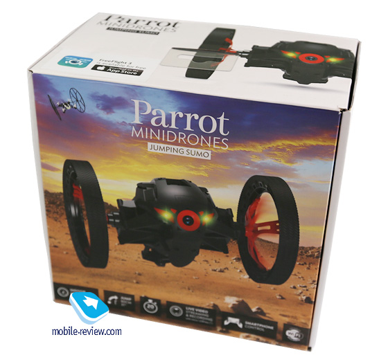 Parrot   Rolling Spider,  Sumo