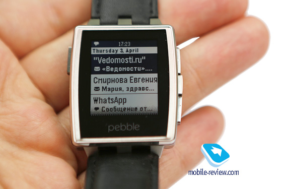   Pebble Steel Watch